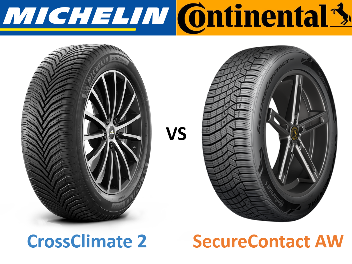 Michelin CrossClimate 2 vs Continental SecureContact AW